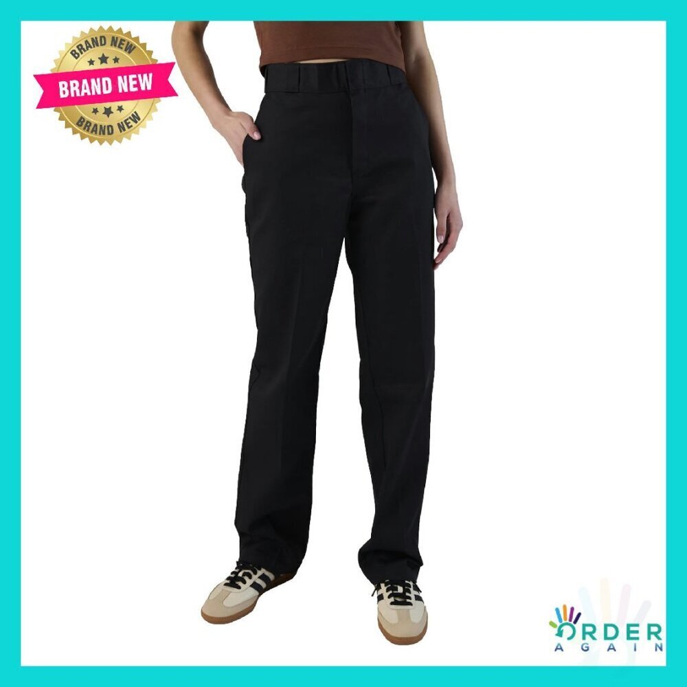 Classic Work Pants Durable Twill Fabric Relaxed Fit Straight Leg Retro
